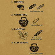 Heaven–Earth One-Eyed Dzi Bead Pendant – Clarity · Focus · Follow-Through (58mm / 2.28") – Design #2 - Himalayan Whisper -