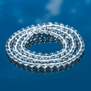 Himalayan Clear Quartz Triple-Wrap Bracelet — “Primordial Stillness × First Clarity” Edition - Himalayan Whisper -