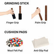 Himalayan High-Copper Full-Moon OM Singing Bowl (31–32 cm / 12.2–12.6 in) - Himalayan Whisper -