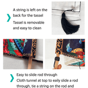 Himalayan Mandala Tapestry Wall Hanging — Thick Plush Velvet, Calm-Focus Decor # Design11 - Himalayan Whisper -