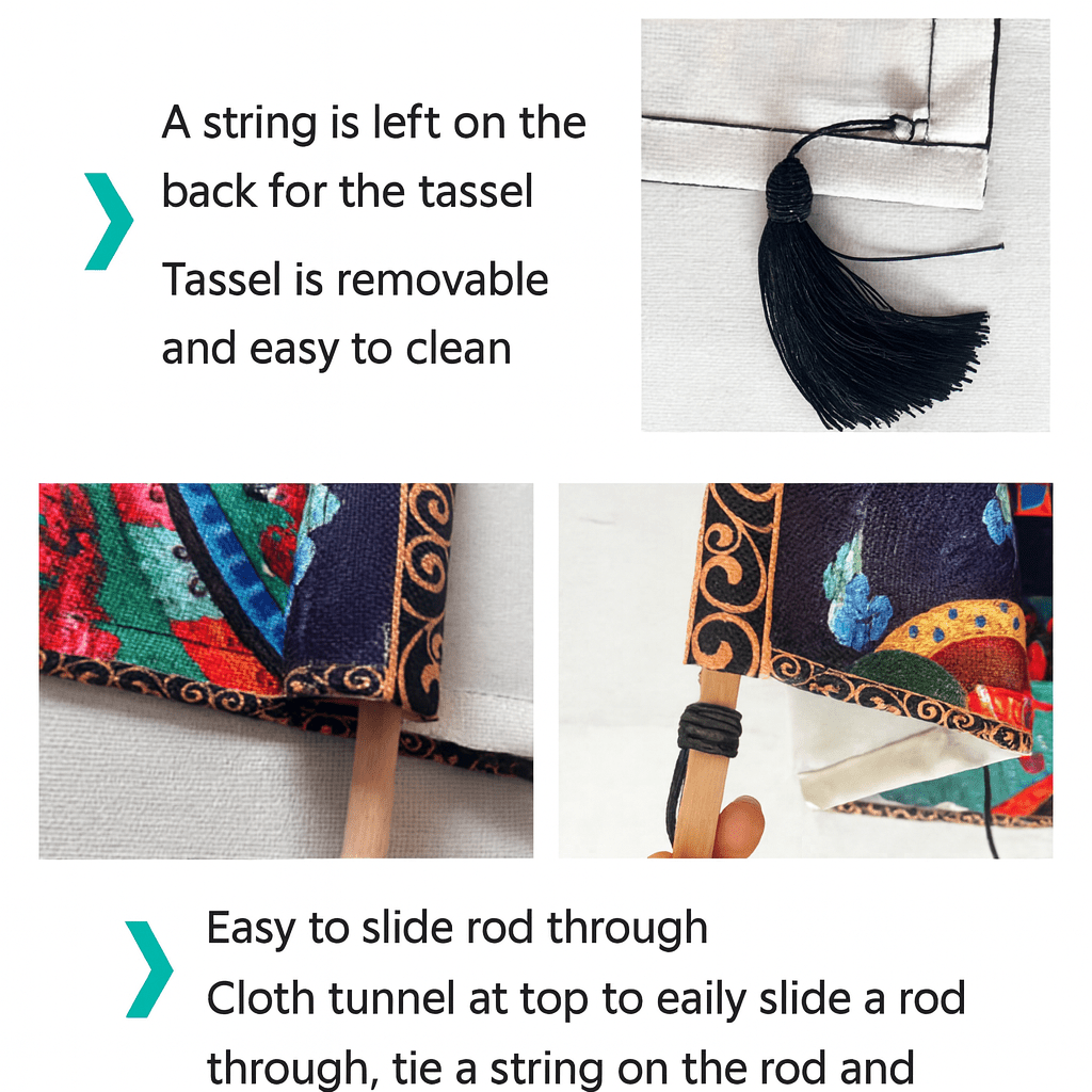 Himalayan Mandala Tapestry Wall Hanging — Thick Plush Velvet, Calm-Focus Decor # Design11 - Himalayan Whisper -