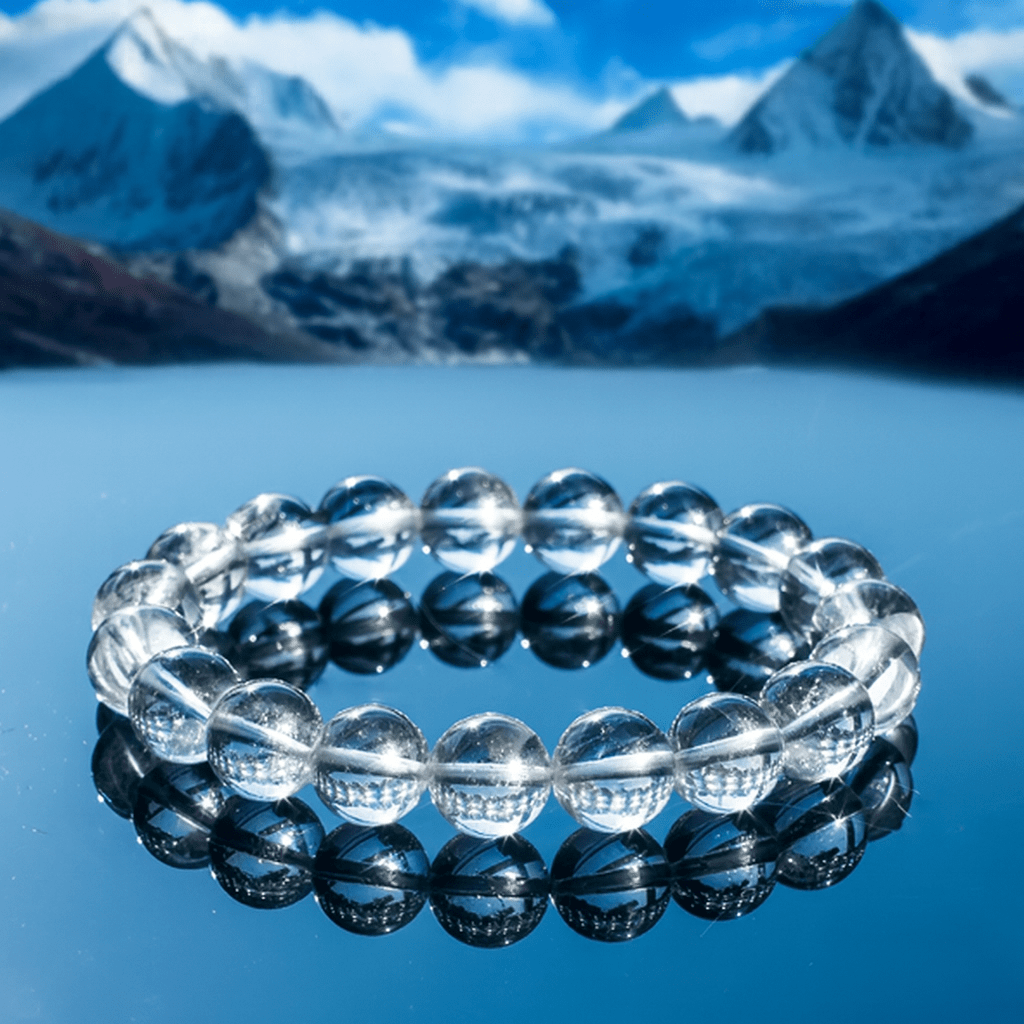 Natural Himalayan Clear Quartz Bracelet — “First Clarity” Edition - Himalayan Whisper - 