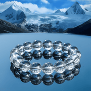 Natural Himalayan Clear Quartz Bracelet — “First Clarity” Edition - Himalayan Whisper - 