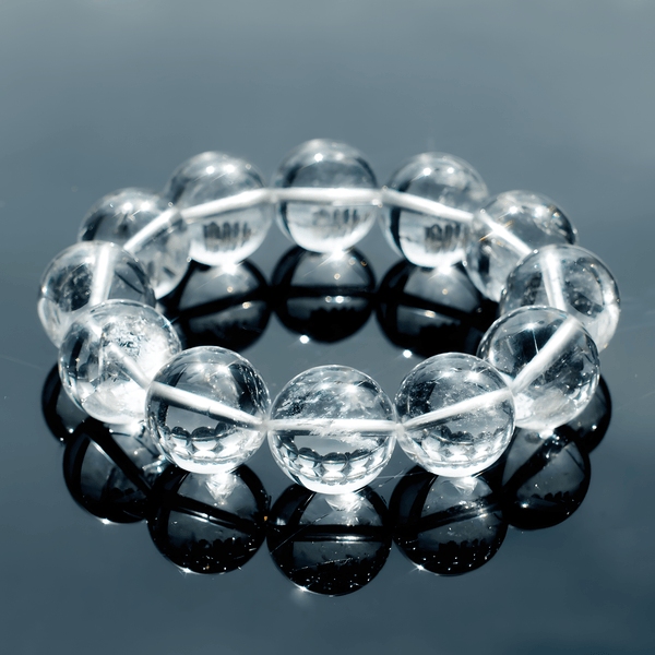 Natural Himalayan Clear Quartz Bracelet — “First Clarity” Edition - Himalayan Whisper - 