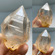 Specimen - Grade Himalayan Clear Quartz Rough (Golden Raw Crystal) - Himalayan Whisper - 
