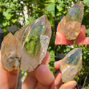 Specimen - Grade Himalayan Clear Quartz Rough (Golden Raw Crystal) - Himalayan Whisper - 