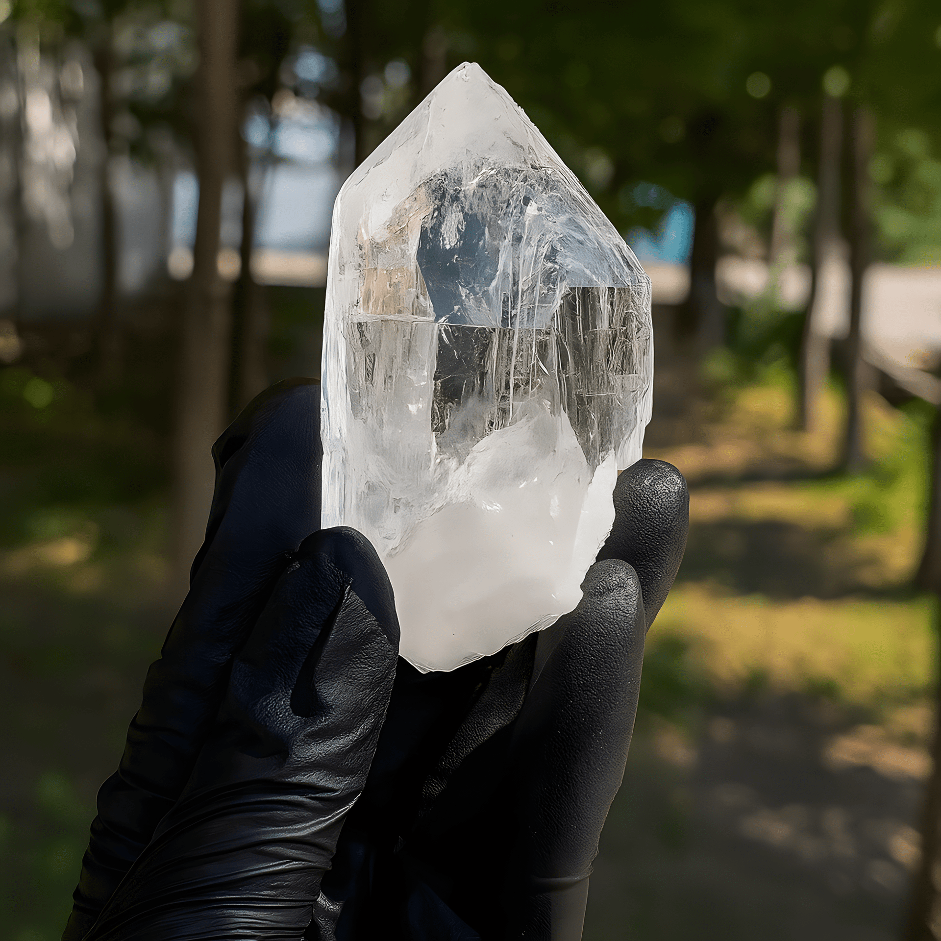 Specimen - Grade Himalayan Clear Quartz Rough (White / Transparent Raw Crystal) - Himalayan Whisper - 