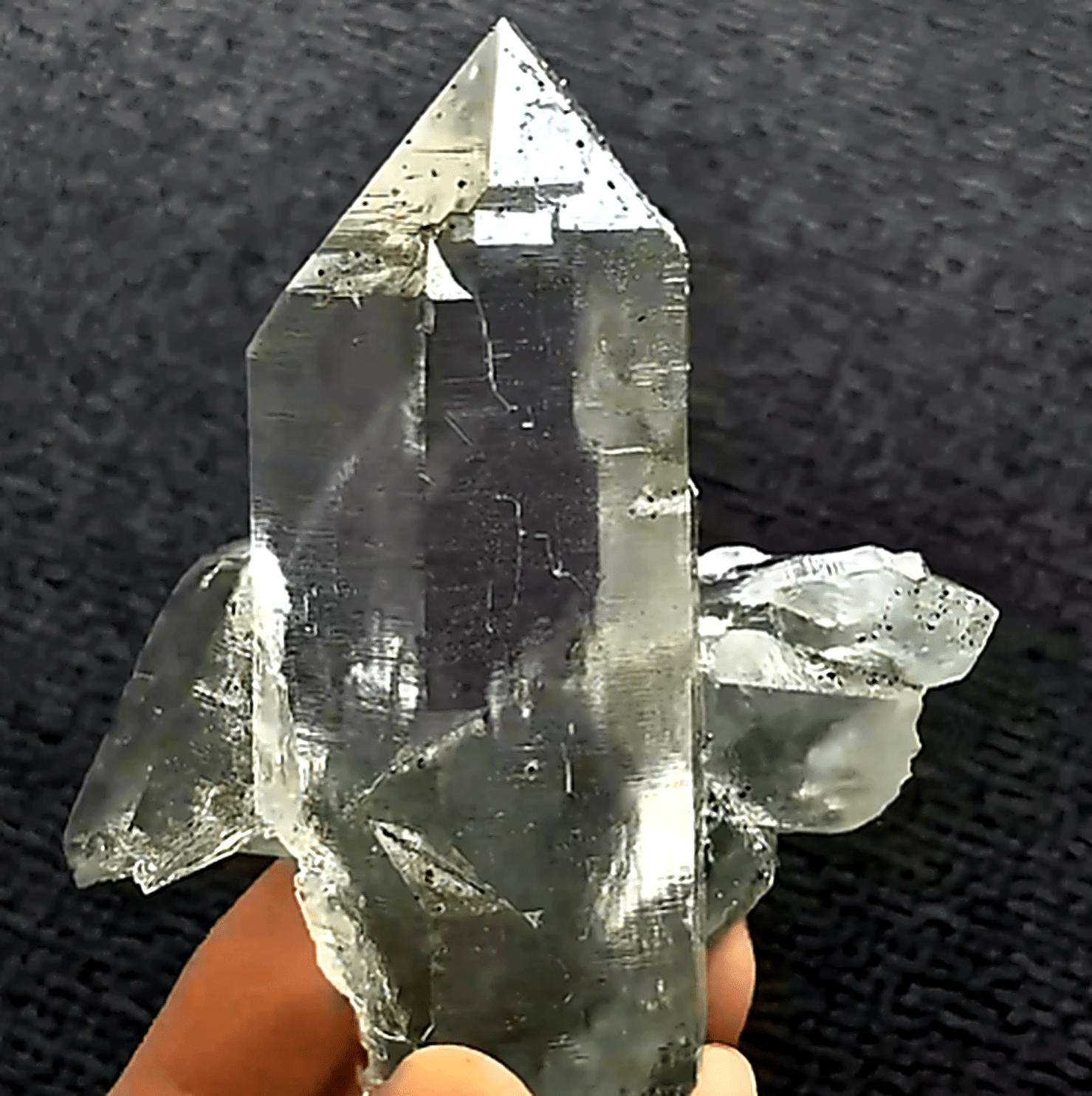 Specimen - Grade Himalayan Green Quartz Rough (Green Raw Crystal) - Himalayan Whisper - 